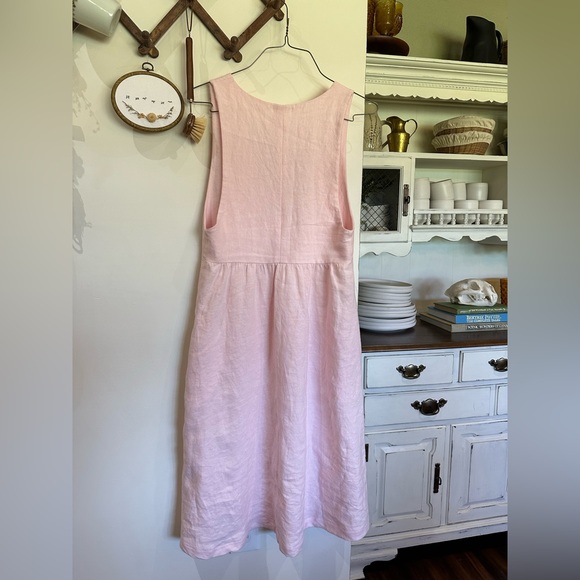 Kyra Jane Linen Jumper Dress - Picture 5 of 5